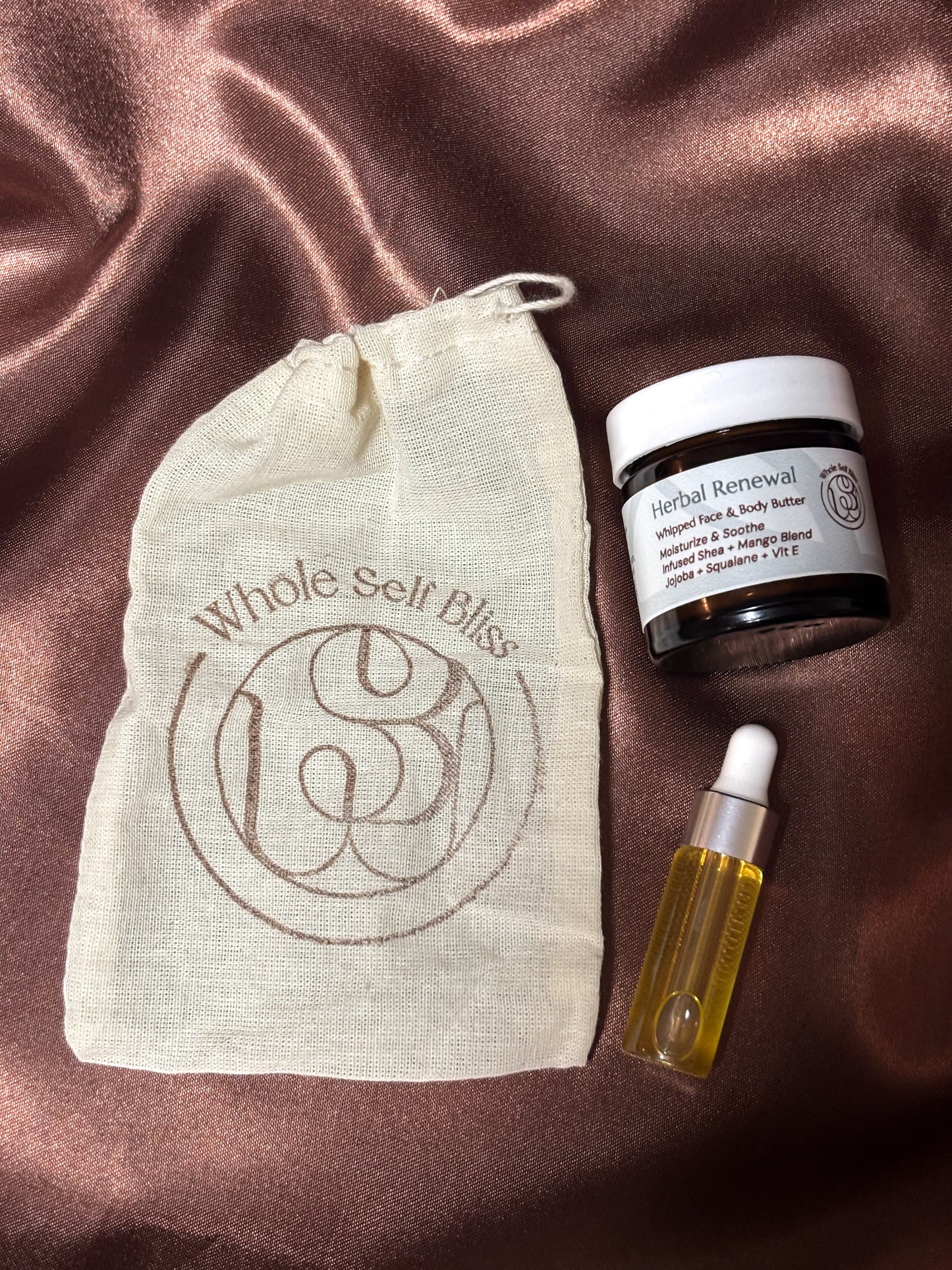 Herbal Renewal | Daily Moisture Sampler - Facial Elixir + Bundle